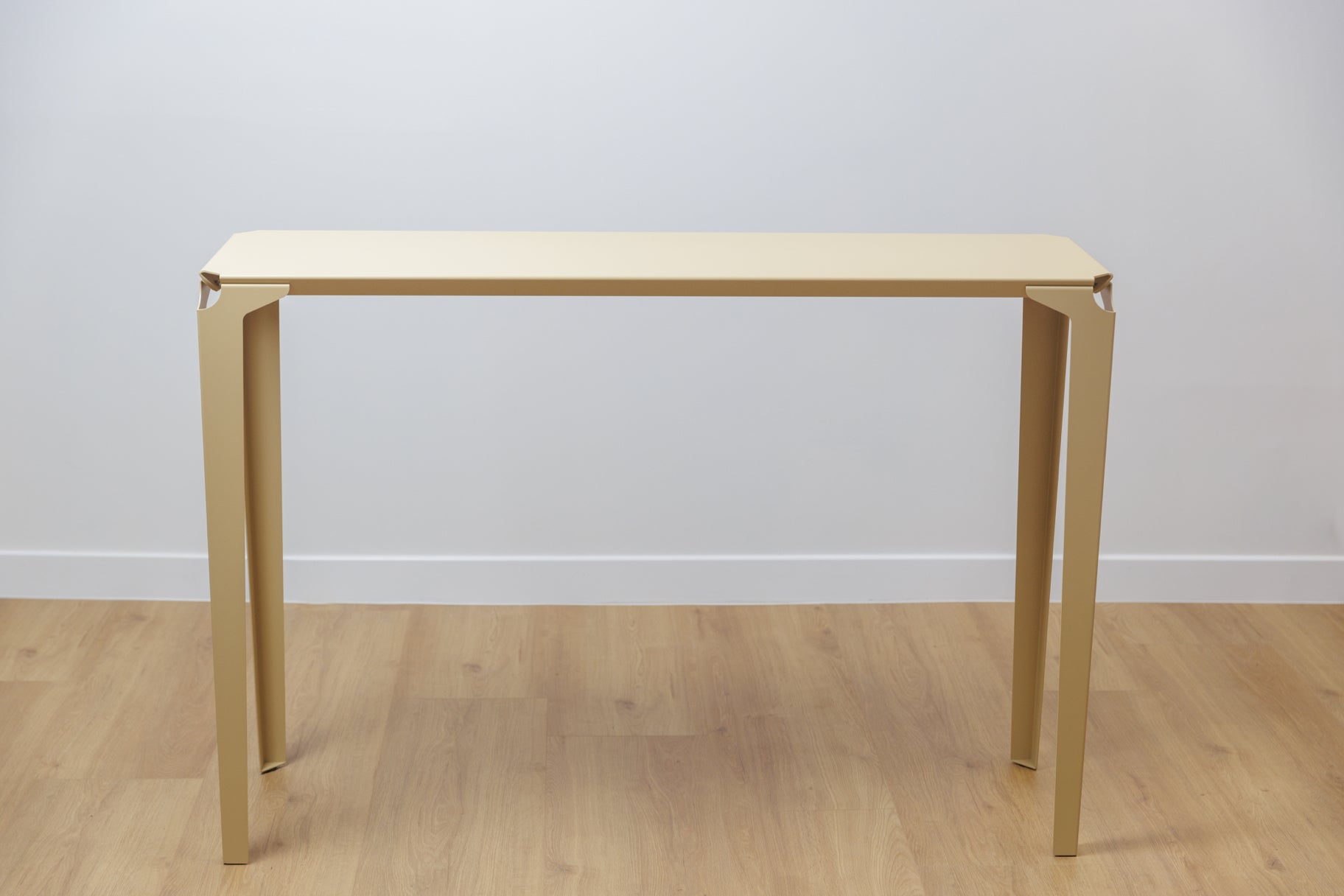 console acier chantilly beige