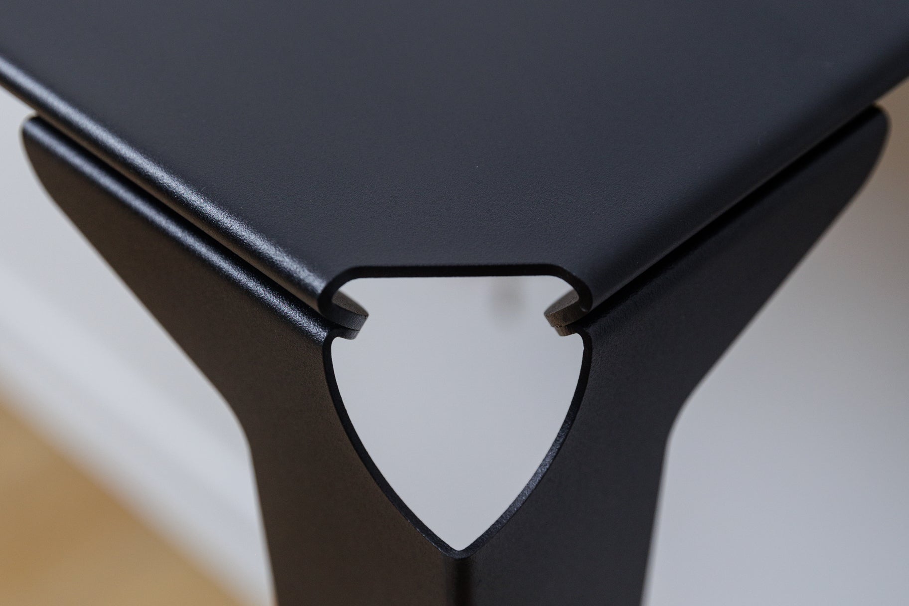 console acier chantilly noir