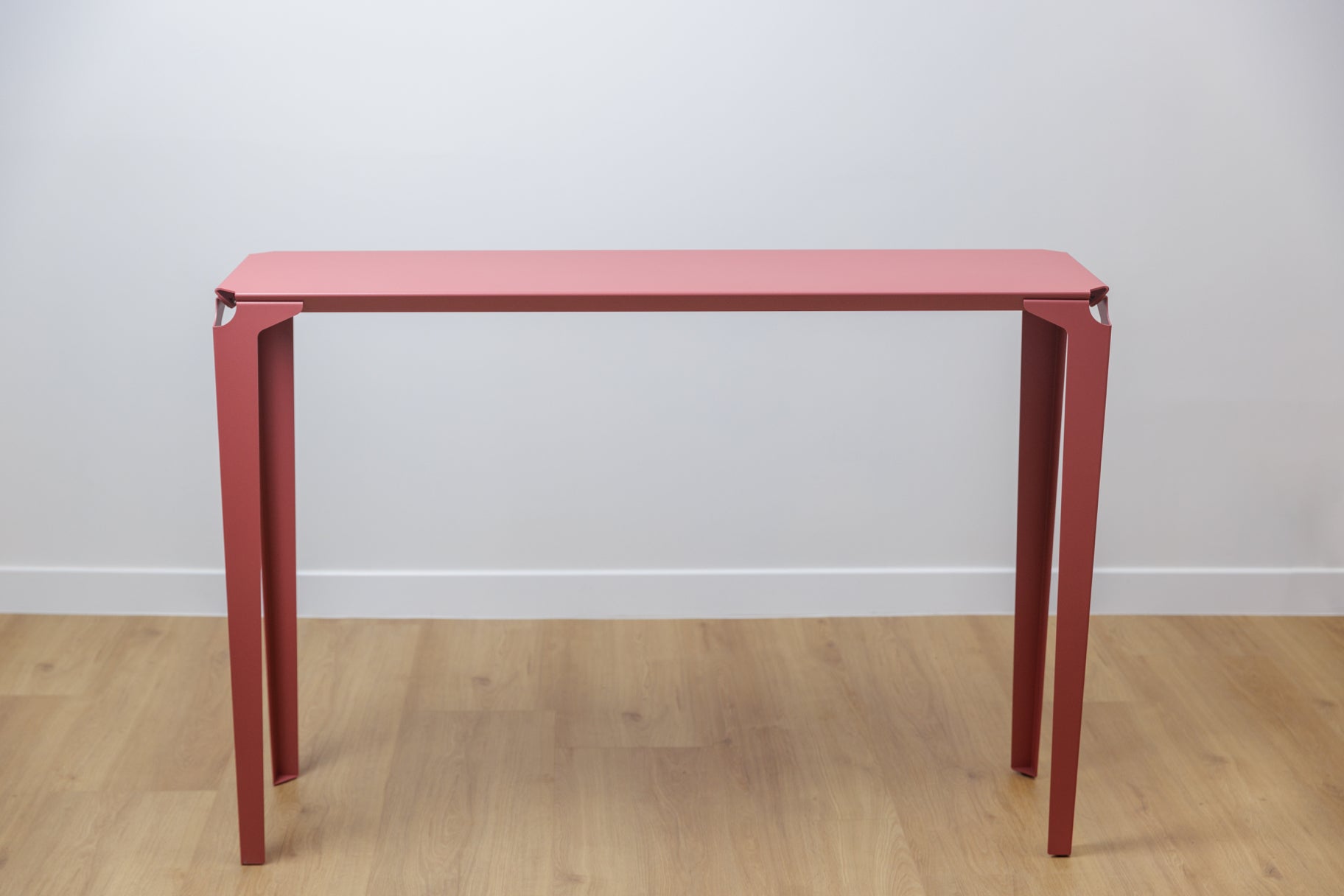 console acier chantilly rose