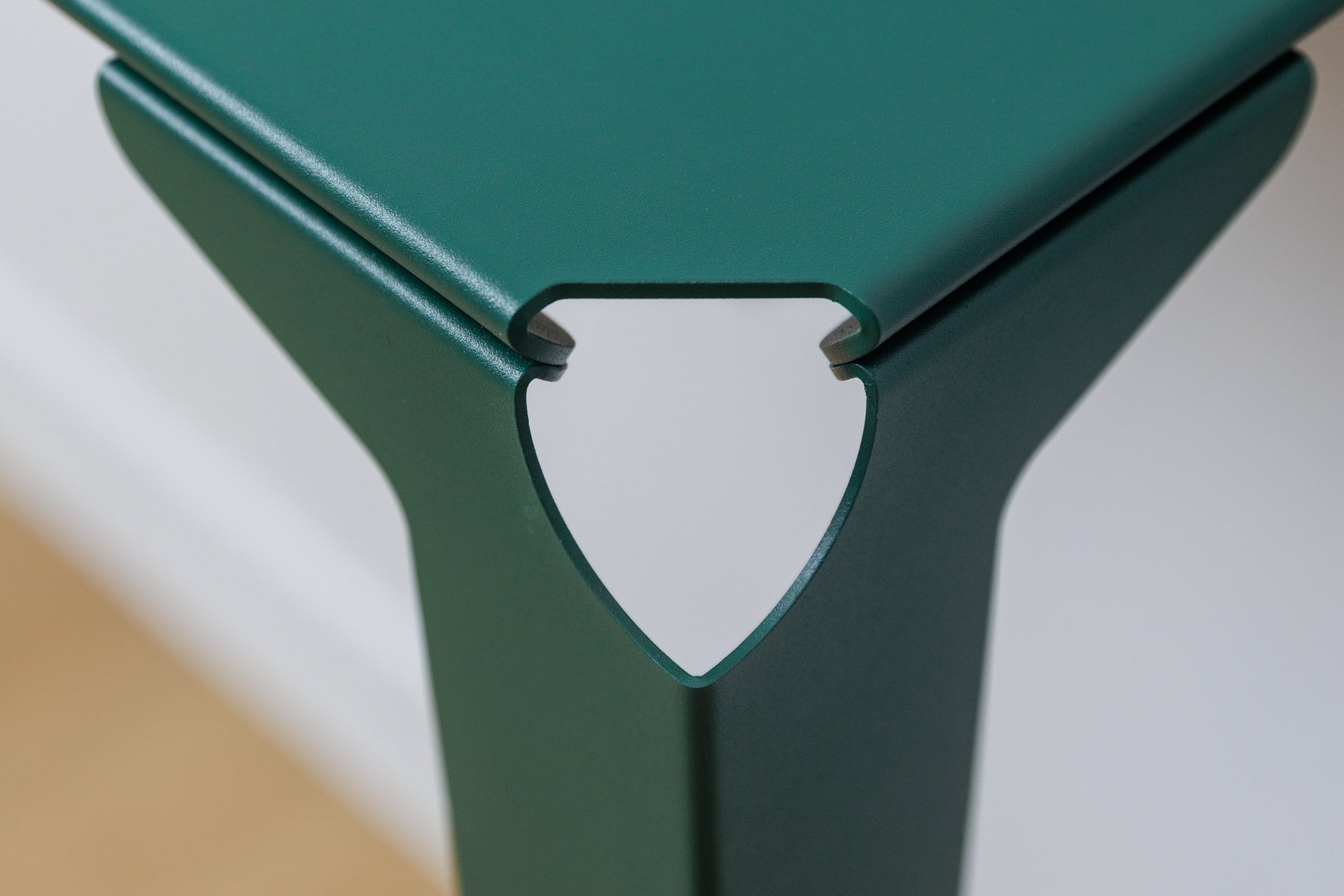 angle de console acier chantilly vert mousse