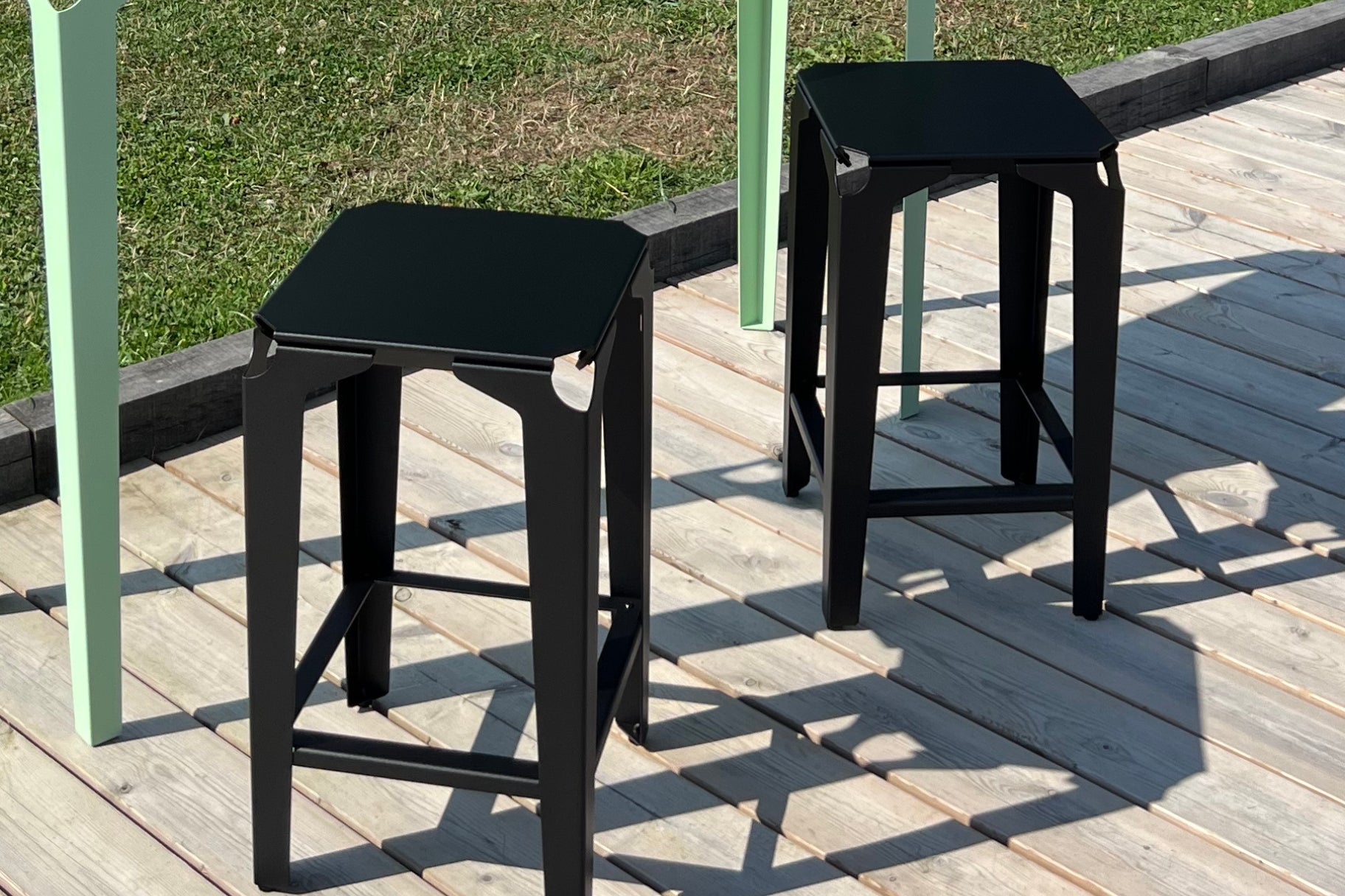 Tabourets hauts Saumur (vendu par 2)